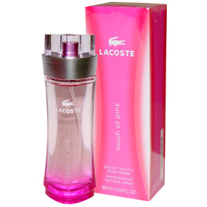Touch Of Pink by Lacoste 1 oz EDT for Women