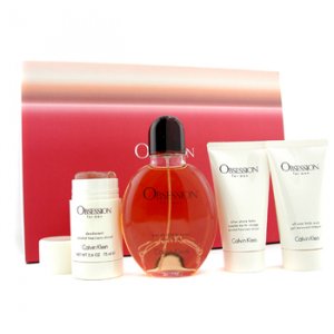 Obsession By Calvin Klein 4 Pc Gift Set for Men