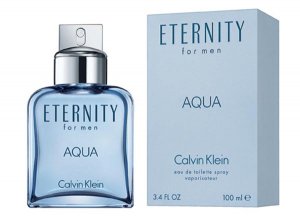 Eternity Aqua by Calvin Klein 3.4 oz EDT for Men