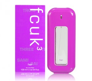 Fcuk 3 by French Connection 3.4 oz EDT for women