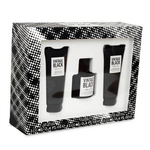 Vintage Black by Kenneth Cole 3 Pc Gift Set for men