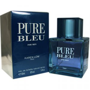 Pure Bleu by Karen Low 3.4 oz EDT for men