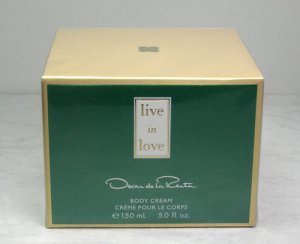 Live In Love by Oscar de la Renta 5 oz Body Cream