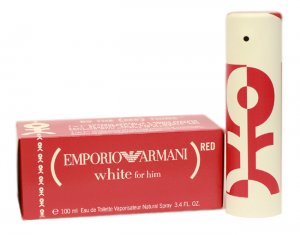 Emporio Armani White Red 3.4 oz EDT for men