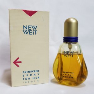 New West by Aramis 3.4 oz Skinscent spray 80% full for women
