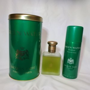 Green Water by Jacques Fath 2.5 oz gift set for men